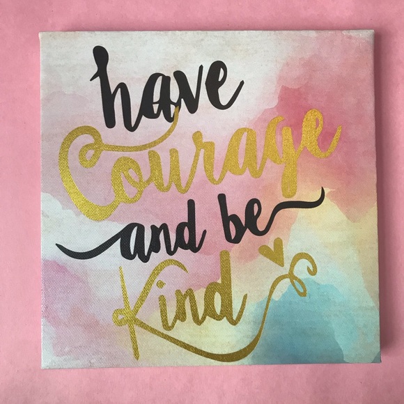 beautiful cinderella quote wall hanging - Picture 1 of 2